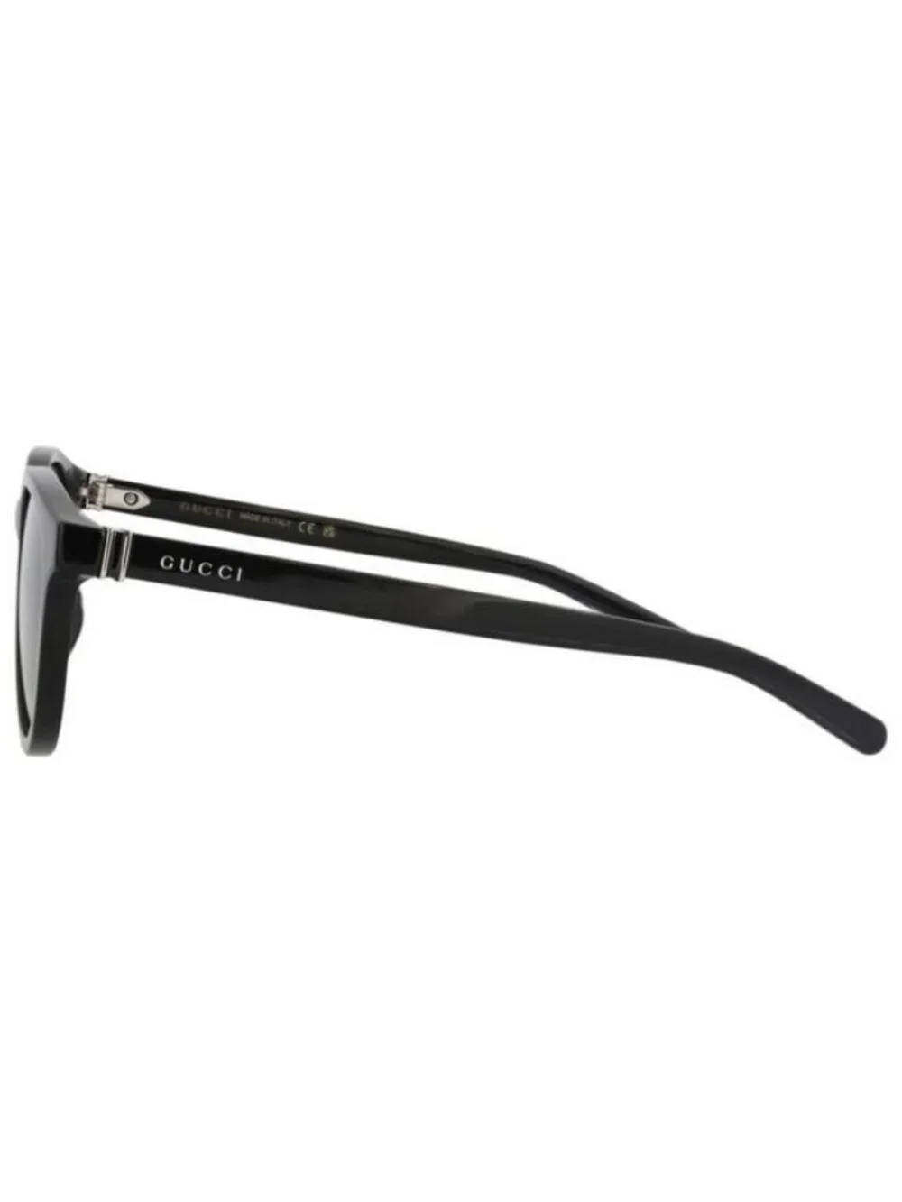 New Gucci Mens Round/Oval Black Black Grey Fashion Designer Sunglasses